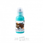 Краска для художественной татуировки World Famous Tattoo Ink, Bahama Blue, 30 мл