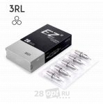 Картриджи для художественной татуировки EZ Revolution CR1203RL Round Liner 3, 0,35 мм, блистер 5 шт.