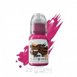 Краска для художественной татуировки World Famous Tattoo Ink, Strawberry, 15 мл