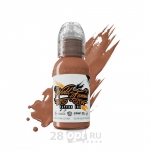 Краска для художественной татуировки World Famous Tattoo Ink, Pink Ribbon Tan Peach, 30 мл