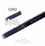 Иглы для художественной татуировки Black Bird, Magnum Special 13, блистер 5 шт.