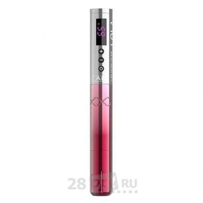 Машинка для косметического татуажа LOLA AIR, Silver Power-Pink Gradient