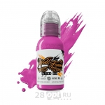 Краска для художественной татуировки World Famous Tattoo Ink, Paris Pink, 30 мл