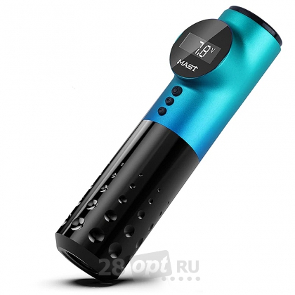 Роторная тату-машинка для художественной татуировки DragonHawk Mast Archer, Gradient blue