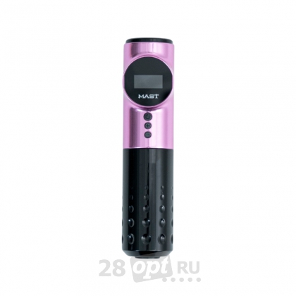 Роторная тату-машинка для художественной татуировки DragonHawk Mast Archer, Pink
