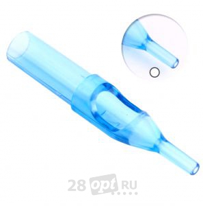 Тату-наконечник Round Professional Tip 9, Blue Sea, блистер 5 шт.