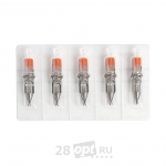 Картриджи для художественной татуировки EZ Revolution RC1205RS-2 Round Shader 5, 0,35 мм, блистер 5 шт.